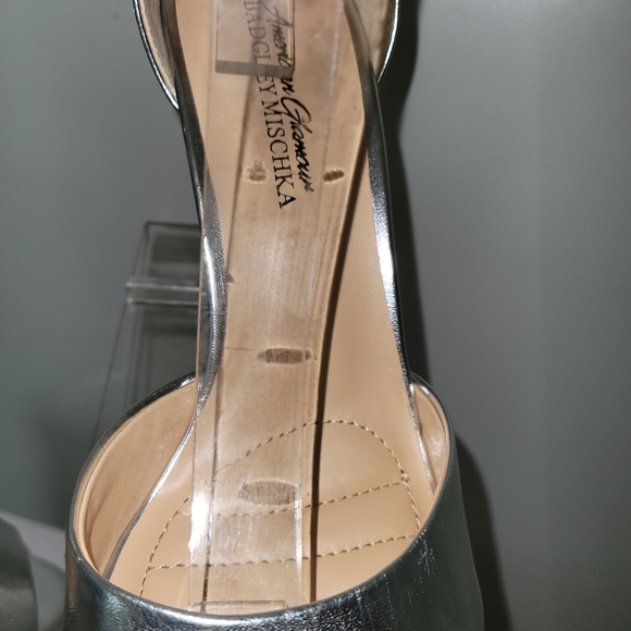 Badgley Mischka Women's Metallic Sindy Stiletto - Picture 5 of 7